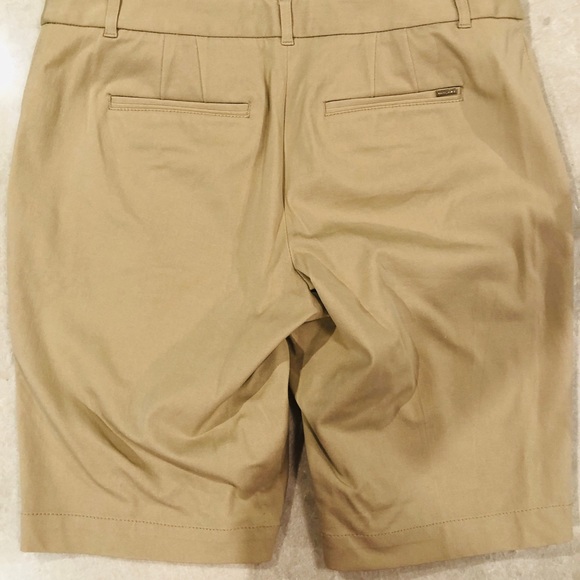 White House Black Market WHBM Bermuda Shorts - Stone - Picture 2 of 5